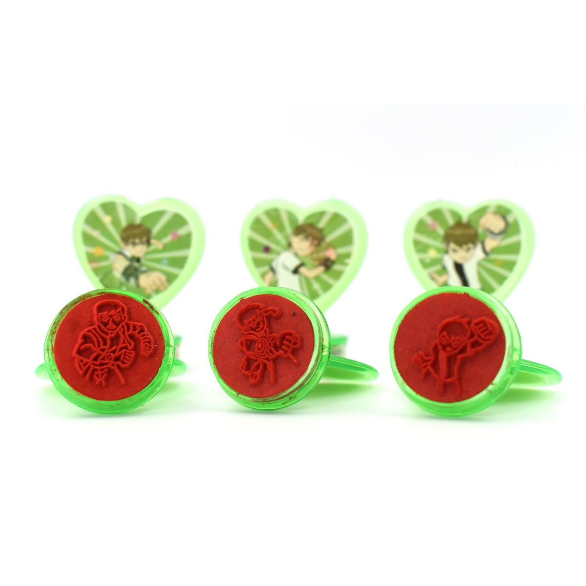 Assortment of fun heart stamps, designed for student recognition.