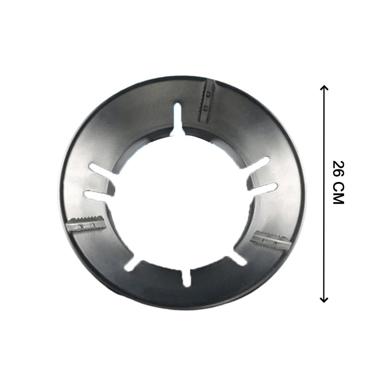 Front view of the fire and windproof Gas Stove Stand for household use.