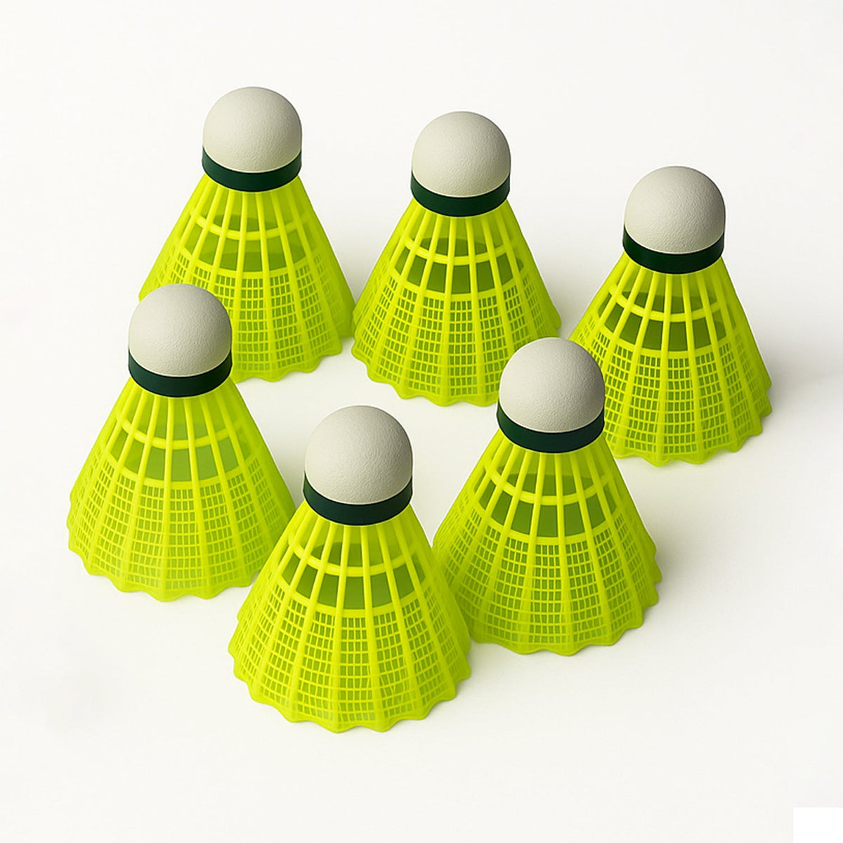 Dura Hit Plastic Shuttlecock with strong plastic base and cotton thread binding
