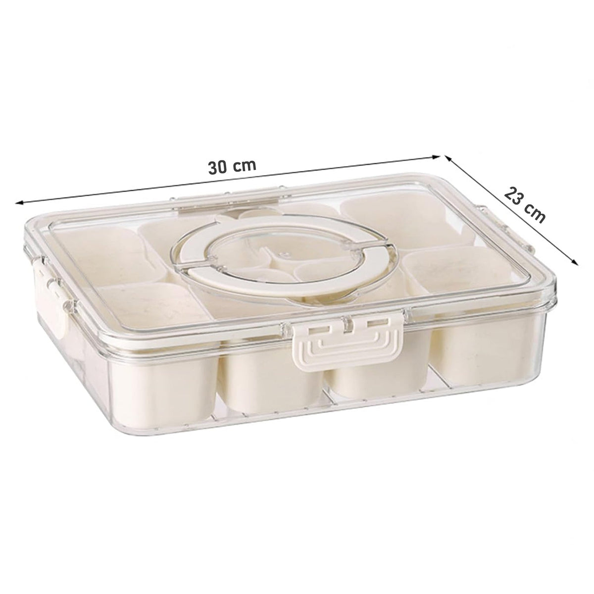 Compact fridge storage box designed for space saving