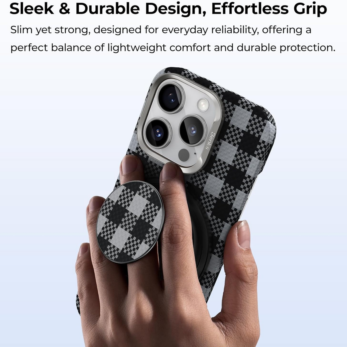 Magnetic phone holder adhesive base for secure and stable mounting on flat surface