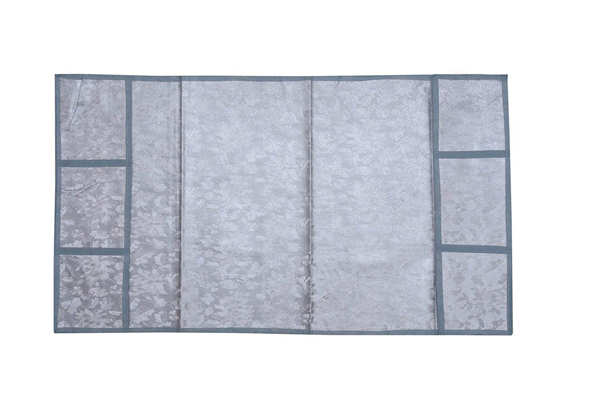 A Decorative Fridge Top Cover laid flat, highlighting its protective and aesthetic features.