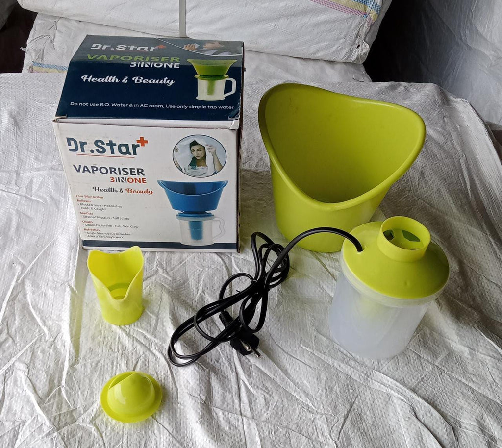 VelvaBloom 3 in 1 Steam Inhaler, ideal for soothing coughs and clearing congestion.