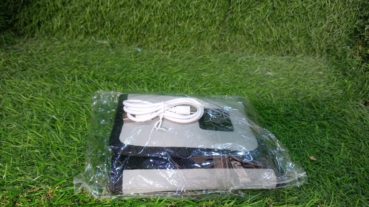 Close-up of the Hand Heating Strap's advanced carbon heating material.