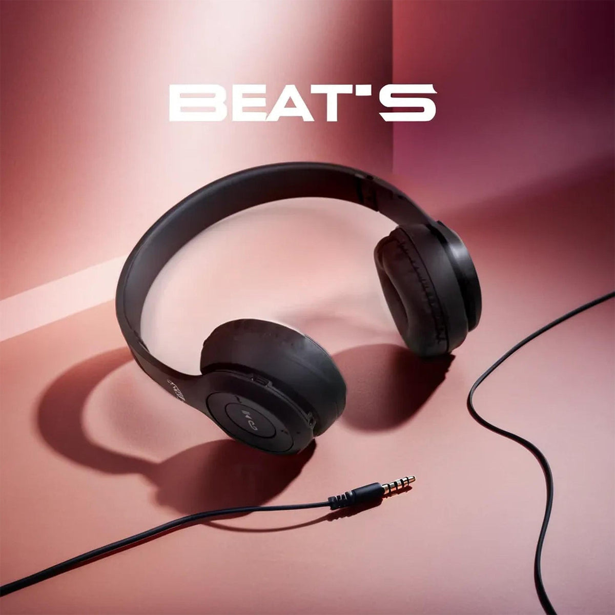 Side view of the Wireless Bluetooth Headset highlighting the SD card slot.