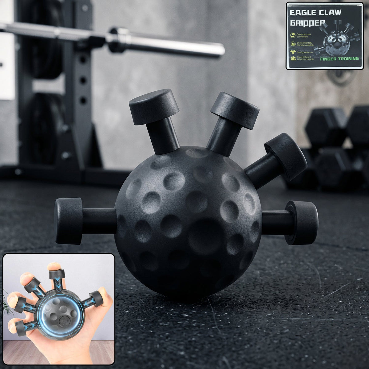 Finger strength training tool with claw design