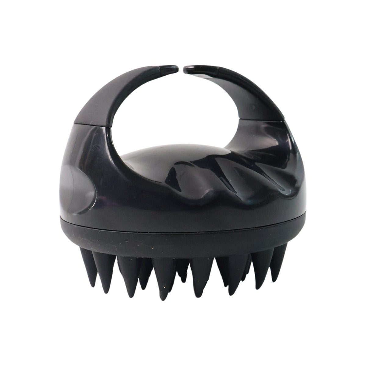 Silicone scalp scrubber tool for shampoo and conditioner application