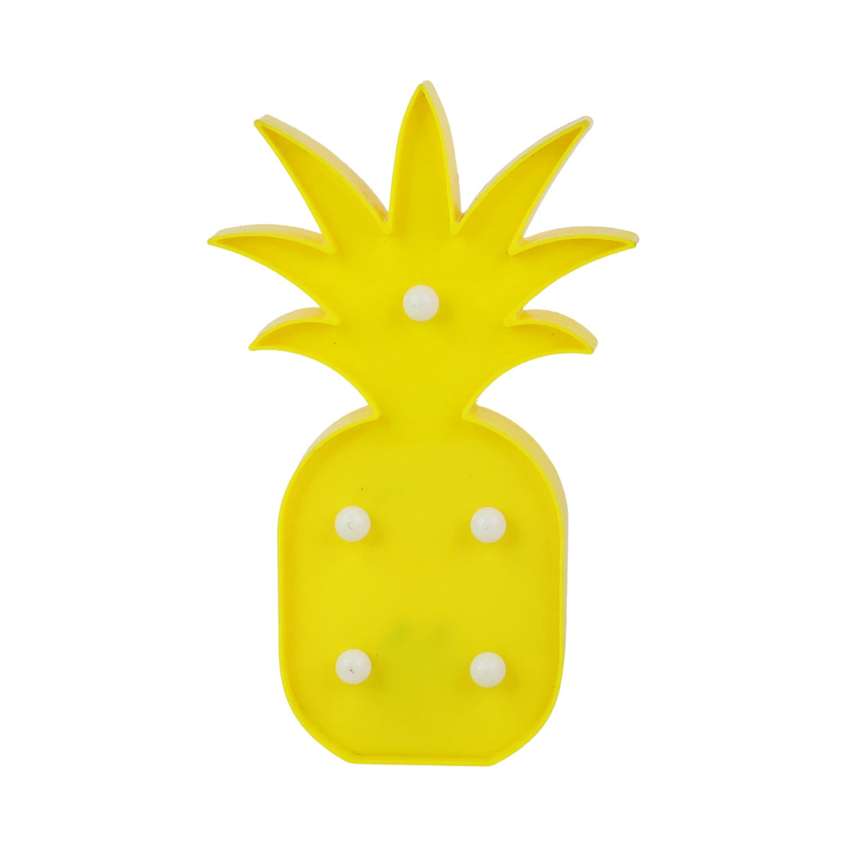 Decorative pineapple LED night light portable for table or shelf