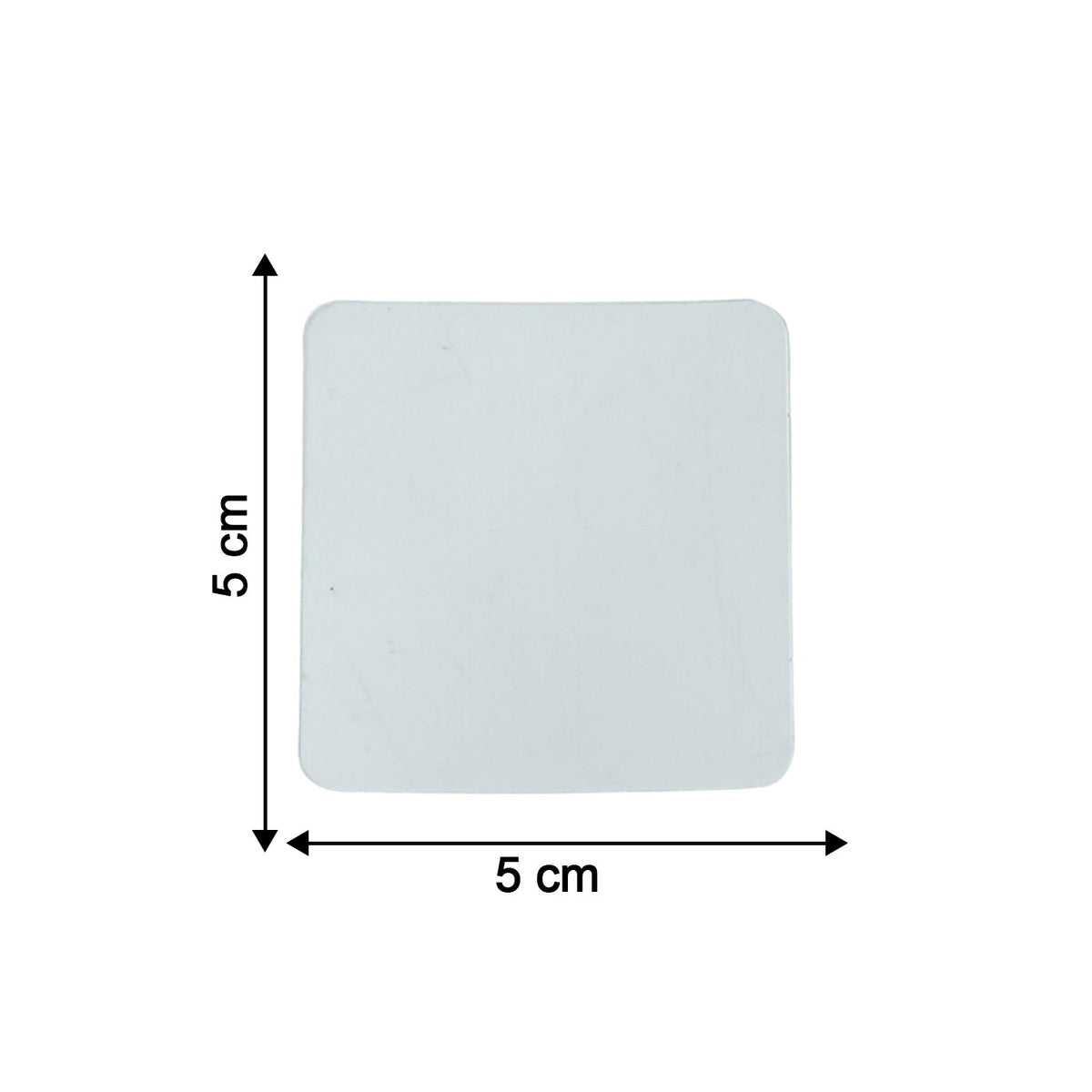 Size 48x48mm marking on double side adhesive pads