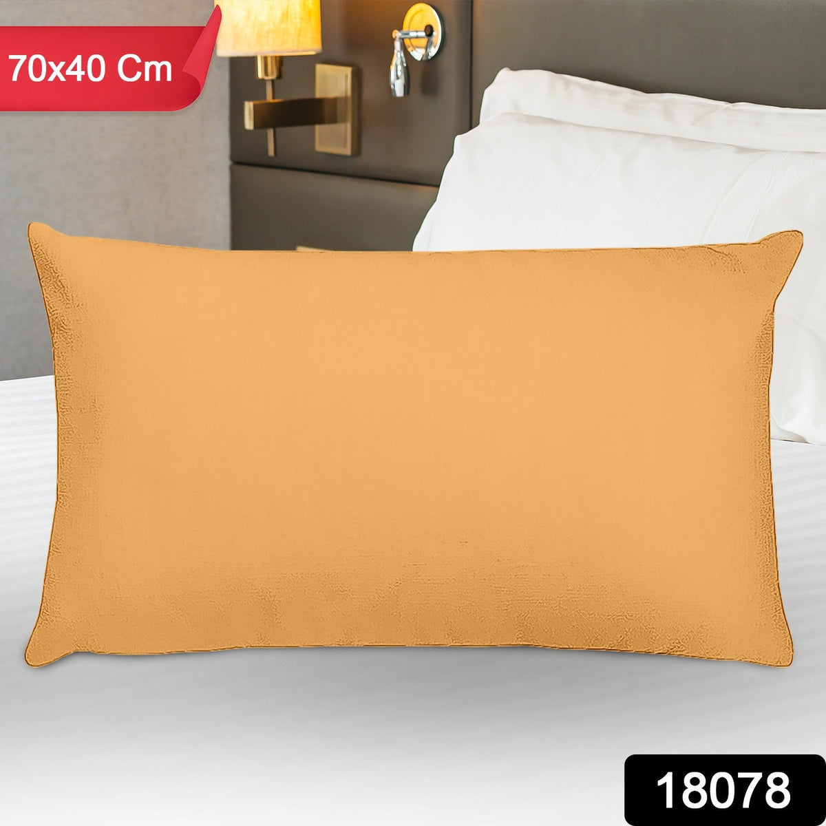 Close-up of the fabric texture of the soft pillow cover, highlighting its durability.